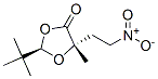1,3-Dioxolan-4-one, 2-(1,1-dimethylethyl)-5-methyl-5-(2-nitroethyl)-, (2R-trans)- CAS#: 104194-10-7