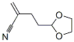 1,3-Dioxolane-2-butanenitrile, -alpha--methylene- CAS#: 257296-35-8