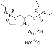 1,3-bis(diethoxyphosphinothioylsulfanyl)-N,N-dimethyl-propan-2-amine, oxalic acid CAS#: 28614-65-5