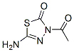 1,3,4-Thiadiazol-2(3H)-one, 3-acetyl-5-amino- (9CI) CAS#: 211388-16-8