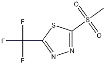 1,3,4-Thiadiazole,2-(methylsulfonyl)-5-(trifluoromethyl)- CAS#: 27603-25-4