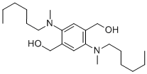 1,4-BENZENEDIMETHANOL, 2,5-BIS(HEXYLMETHYLAMINO)- CAS#: 215182-32-4