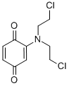 1,4-Benzoquinone, 2-(N,N-bis(2-chloroethyl)amino)- CAS#: 2158-71-6