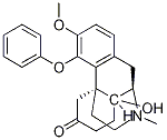 14-Hydroxy-3-Methoxy-N-Methyl-6-oxo-4-phenoxy-Morphinan CAS#: 21030-81-9
