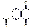 1,4-Naphthalenedione, 6-(1-oxopropyl)- (9CI) CAS#: 250126-54-6