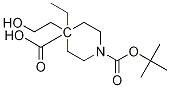 1,4-Piperidinedicarboxylic acid, 4-(2-hydroxyethyl)-, 1-(1,1-diMethylethyl) 4-ethyl ester CAS#: 247133-32-0