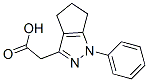 1,4,5,6-Tetrahydro-1-phenyl-3-cyclopentapyrazoleacetic acid CAS#: 21484-52-6