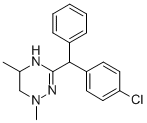 1,4,5,6-Tetrahydro-3-(p-chlorodiphenylmethyl)-1,5-dimethyl-as-triazine CAS#: 22201-95-2