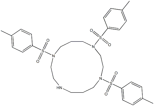1,4,8,11-Tetraazacy clotetradecance, 1,4,8-tris[(4 Methylphenyl)sufonyl]- CAS#: 104395-69-9