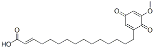 15-(5-Methoxy-3,6-dioxo-1,4-cyclohexadien-1-yl)-2-pentadecenoic acid CAS#: 2901-96-4