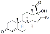 16-Bromo-17-hydroxypregn-4-en-3,20-dione CAS#: 28018-91-9