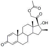 17-ALPHA-HYDROXY-16-BETA-METHYL-3,20-DIOXOPREGNA-1,4-DIEN-21-YL ACETATE CAS#: 24510-55-2