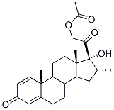 17-alpha-hydroxy-16-alpha-methyl-3,20-dioxopregna- 1,4-dien-21-yl acetate CAS#: 24510-54-1