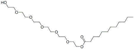 17-hydroxy-3,6,9,12,15-pentaoxaheptadec-1-yl laurate CAS#: 2370-64-1