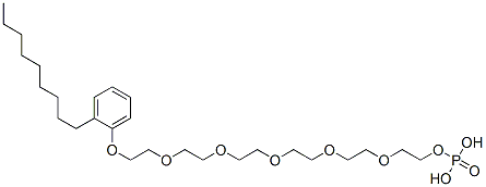 17-(nonylphenoxy)-3,6,9,12,15-pentaoxaheptadecan-1-yl dihydrogen phosphate CAS#: 29994-44-3