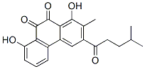 1,8-Dihydroxy-2-methyl-3-(4-methyl-1-oxopentyl)-9,10-phenanthrenedione CAS#: 25414-26-0