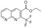 1,8-Naphthyridine-3-carboxylicacid,2-(trifluoromethyl)-,ethylester(9CI) CAS#: 252959-76-5