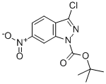 1H-INDAZOLE-1-CARBOXYLIC ACID, 3-CHLORO-6-NITRO-, 1,1-DIMETHYLETHYL ESTER CAS#: 219507-79-6