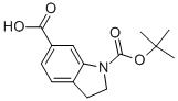 1H-INDOLE-1,6-DICARBOXYLIC ACID,2,3-DIHYDRO-,1-(1,1-DIMETHYLETHYL)ESTER CAS#: 208772-41-2