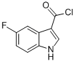 1H-INDOLE-3-CARBONYL CHLORIDE,5-FLUORO- CAS#: 218771-36-9