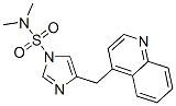 1H-Imidazole-1-sulfonamide, N,N-dimethyl-4-(4-quinolinylmethyl)- CAS#: 214700-55-7