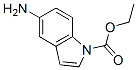 1H-Indole-1-carboxylicacid,5-amino-,ethylester(9CI) CAS#: 203710-10-5