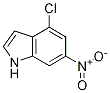 1H-Indole, 4-chloro-6-nitro- CAS#: 245524-94-1