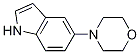 1H-Indole, 5-(4-Morpholinyl)- CAS#: 245117-16-2