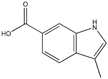 1H-Indole-6-carboxylicacid,3-methyl-(9CI) CAS#: 201286-69-3