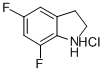 1H-Indole,5,7-difluoro-2,3-dihydro-(9CI) CAS#: 247564-56-3
