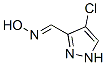 1H-Pyrazole-3-carboxaldehyde,4-chloro-,oxime(9CI) CAS#: 288161-37-5