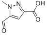 1H-Pyrazole-3-carboxylic acid, 5-formyl-1-methyl- (9CI) CAS#: 221323-55-3