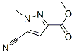 1H-Pyrazole-3-carboxylicacid,5-cyano-1-methyl-,methylester(9CI) CAS#: 203792-51-2