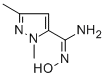 1H-Pyrazole-5-carboximidamide,N-hydroxy-1,3-dimethyl- CAS#: 263015-64-1