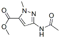 1H-Pyrazole-5-carboxylicacid,3-(acetylamino)-1-methyl-,methylester(9CI) CAS#: 245467-35-0