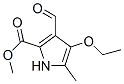 1H-Pyrrole-2-carboxylicacid,4-ethoxy-3-formyl-5-methyl-,methylester(9CI) CAS#: 203207-40-3
