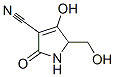 1H-Pyrrole-3-carbonitrile, 2,5-dihydro-4-hydroxy-5-(hydroxymethyl)-2-oxo- (9CI) CAS#: 209963-51-9