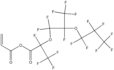 1H,1H-Perfluoro(2,5-dimethyl-3,6-dioxanonanoyl) acrylate CAS#: 17559-01-2