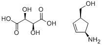 (1S-cis)-4-Amino-2-cyclopentene-1-methanol D-hydrogen tatrate CAS#: 229177-52-0