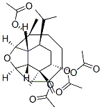 (1S,2S,4R,4aR,5R,6R,9S,12R,12aS)-Tetradecahydro-1,6-dimethyl-10-methylene-4-isopropyl-5,12-epoxybenzocyclodecene-1,2,6,9-tetrol tetraacetate CAS#: 20589-51-9