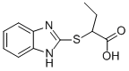 2-(1 H-BENZOIMIDAZOL-2-YLSULFANYL)-BUTYRIC ACID CAS#: 21547-71-7