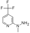 2-(1-METHYLHYDRAZINO)-4-(TRIFLUOROMETHYL)PYRIDINE CAS#: 208720-09-6