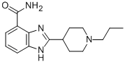 2-(1-Propyl-4-piperidinyl)-1H-benzimidazole-7-carboxamide CAS#: 272769-49-0