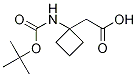 2-(1-((tert-Butoxycarbonyl)amino)cyclobutyl)acetic acid CAS#: 249762-02-5