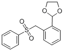 2-(1,3-DIOXOLAN-2-YL)BENZYL PHENYL SULFONE CAS#: 226089-80-1
