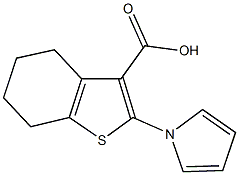 2-(1H-PYRROL-1-YL)-4,5,6,7-TETRAHYDRO-1-BENZOTHIOPHENE-3-CARBOXYLIC ACID CAS#: 26176-21-6