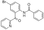 2-(2-BENZAMIDO-5-BROMOBENZOYL)PYRIDINE CAS#: 22753-88-4