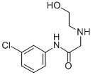 2-(2-HYDROXYETHYLAMINO)-N-(3-CHLOROPHENYL)ACETAMIDE CAS#: 215649-70-0