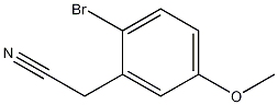 2-(2-bromo-5-methoxyphenyl)acetonitrile CAS#: 27387-23-1