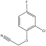 2-(2-chloro-4-fluorophenoxy)acetonitrile CAS#: 24115-19-3